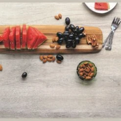 TeakHaus Long Edge Grain Cutting/Serving Board W/Rounded Edge (Rectangle) | 22.5" X 5" X 0.55" 7 TeakHaus Long Edge Grain Cutting/Serving Board W/Rounded Edge (Rectangle) | 22.5" X 5" X 0.55" -Kitchen Tools Shop 02.9 elegant 205