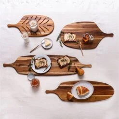 TeakHaus Canoe Board (Large) | 21.5" X 11.5" X 0.5" 7 TeakHaus Canoe Board (Large) | 21.5" X 11.5" X 0.5" -Kitchen Tools Shop 07.10 canoe 3