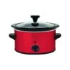 Nesco 1.5-Quart Oval Slow Cooker | Red Metallic