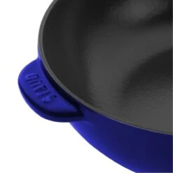 Staub 2.9 Qt Cast Iron Daily Pan | Dark Blue -Kitchen Tools Shop 1010647 6