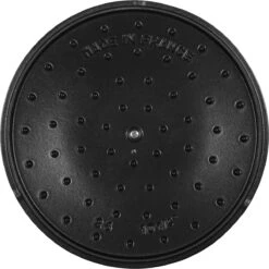 Staub Stackable Cocotte, Braiser, And Grill Pan With Lid | Black -Kitchen Tools Shop 1021322 10