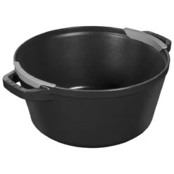 Staub Stackable Cocotte, Braiser, And Grill Pan With Lid | Black -Kitchen Tools Shop 1021322 9
