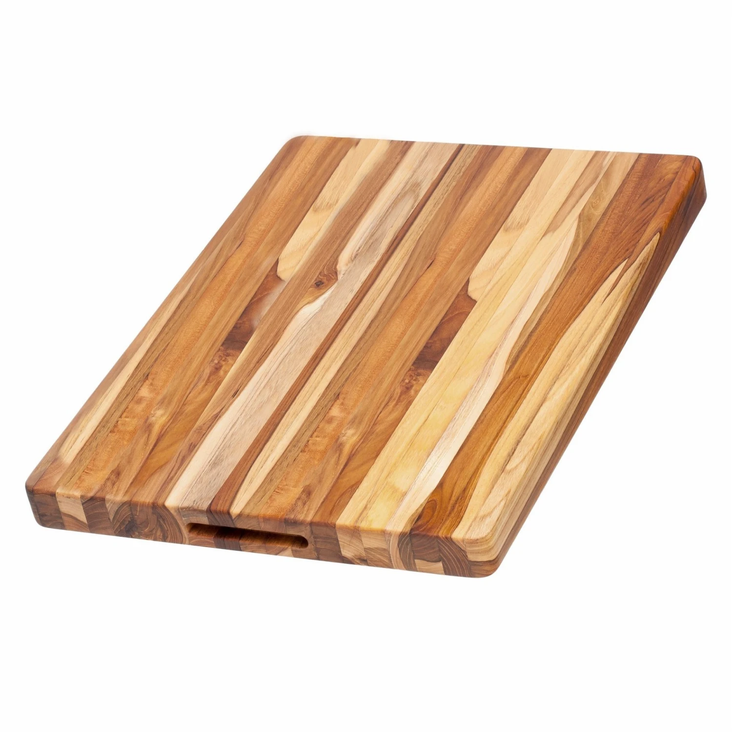 TeakHaus Edge Grain Carving Board W/Hand Grip (Rectangle) | 20" X 15" X 1.5" 1 TeakHaus Edge Grain Carving Board W/Hand Grip (Rectangle) | 20" X 15" X 1.5"