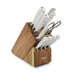 Wusthof Classic White 12-Piece Set | Acacia