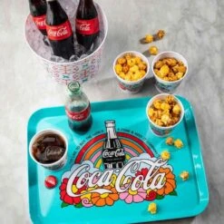 TableCraft Coca-Cola 15" X 11" Rectangular Melamine Tray -Kitchen Tools Shop 11132 env 32