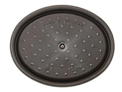 Staub 5.75 Qt. Oval Coq Au Vin Cocotte/Dutch Oven | White -Kitchen Tools Shop 1123102 white cocotte coq au vin staub