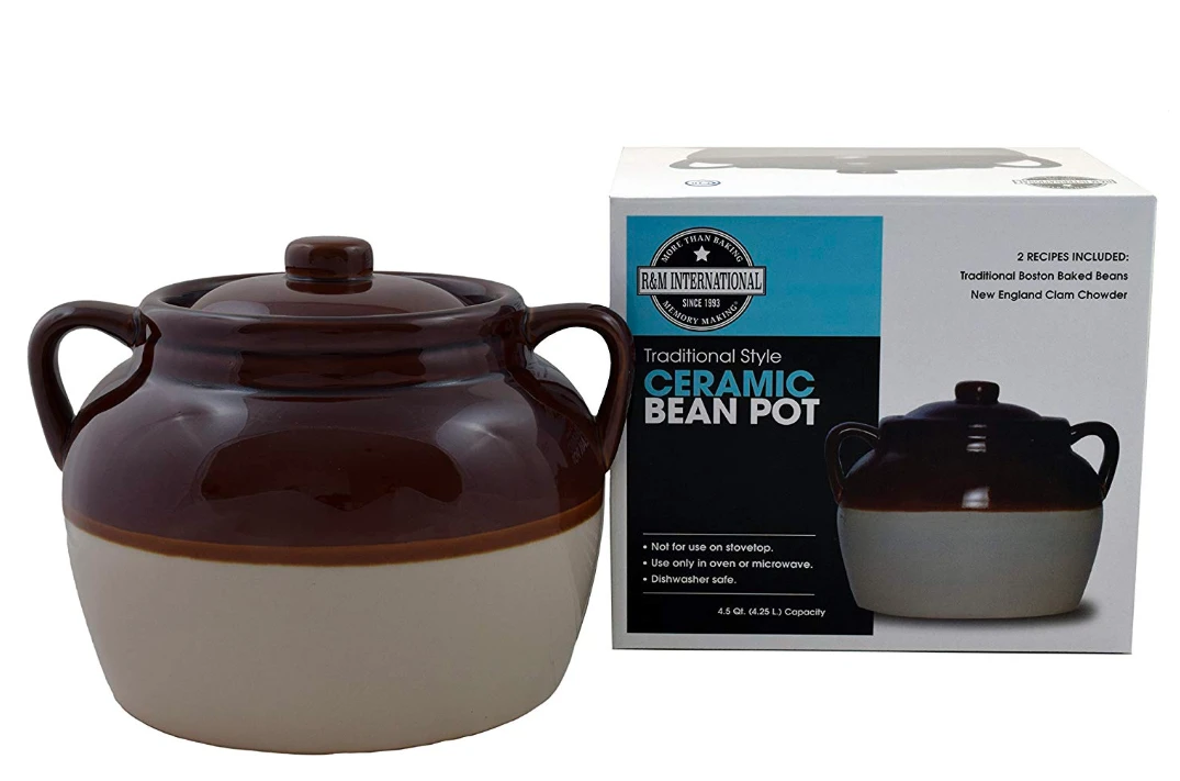 4.5 Qt Ceramic Bean Pot 1 4.5 Qt Ceramic Bean Pot