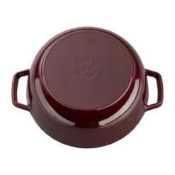 Staub 3.75 Qt. Essential French Oven With Rooster Lid | Grenadine -Kitchen Tools Shop 11752487 2