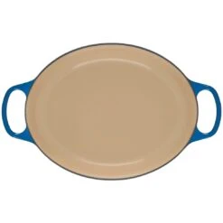 Le Creuset 9.5 Qt. Oval Signature Dutch Oven With Stainless Steel Knob | Marseille Blue 8 Le Creuset 9.5 Qt. Oval Signature Dutch Oven With Stainless Steel Knob | Marseille Blue -Kitchen Tools Shop 13427scr 1550a0411efa123