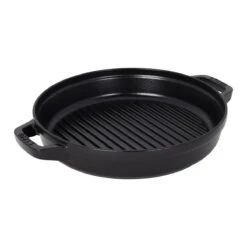 Staub Stackable Cocotte, Braiser, And Grill Pan With Lid | Black -Kitchen Tools Shop 14552623 03