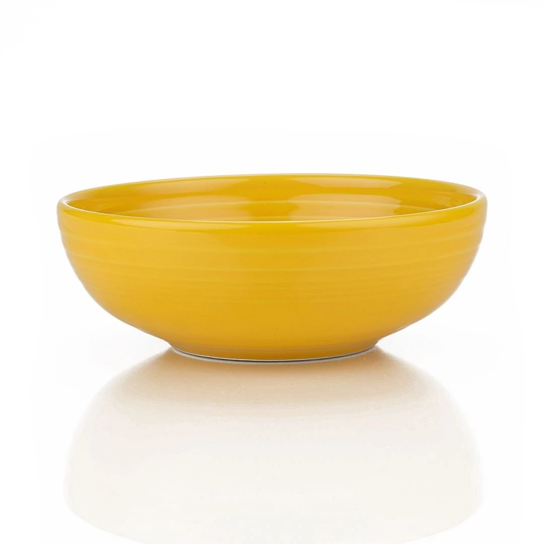Fiesta® 38oz Medium Bistro Bowl | Daffodil 1 Fiesta® 38oz Medium Bistro Bowl | Daffodil