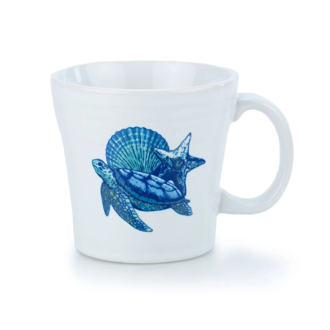 Fiesta® 15oz Tapered Mug | Coastal Turtle 1 Fiesta® 15oz Tapered Mug | Coastal Turtle