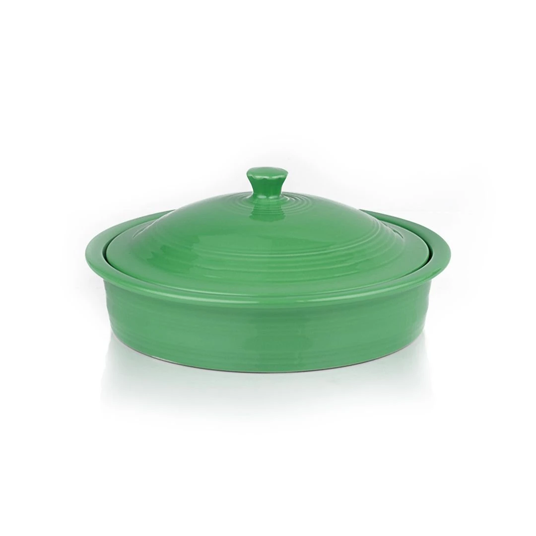 Fiesta® Small Covered Casserole/Tortilla Warmer | Meadow 1 Fiesta® Small Covered Casserole/Tortilla Warmer | Meadow