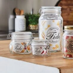 Bormioli Rocco 0.5L Swing Top Fido Canning Jar -Kitchen Tools Shop 149210mrg121990 6