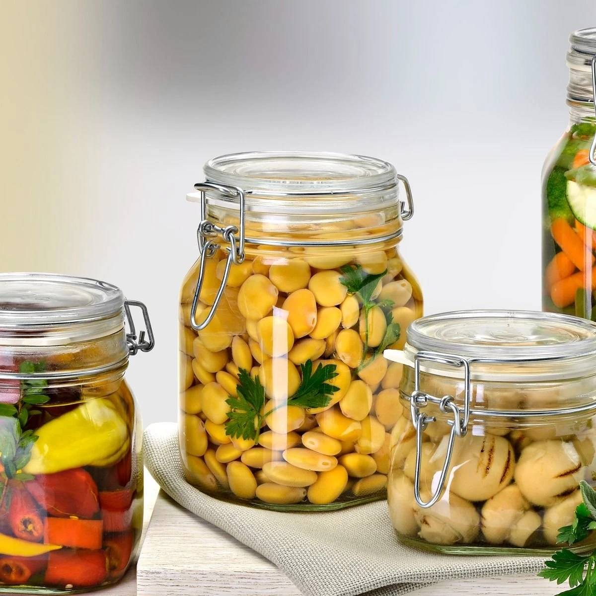 Bormioli Rocco 1L Swing Top Fido Canning Jar 7 Bormioli Rocco 1L Swing Top Fido Canning Jar - Image 7