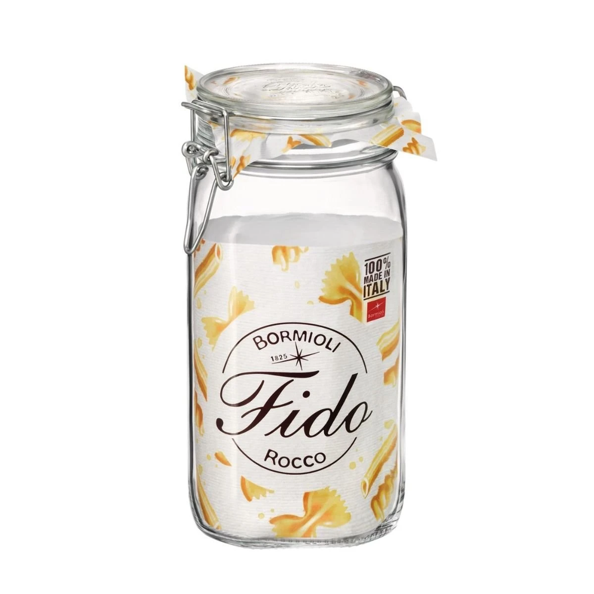 Bormioli Rocco 1.5L Swing Top Fido Canning Jar 2 Bormioli Rocco 1.5L Swing Top Fido Canning Jar - Image 2