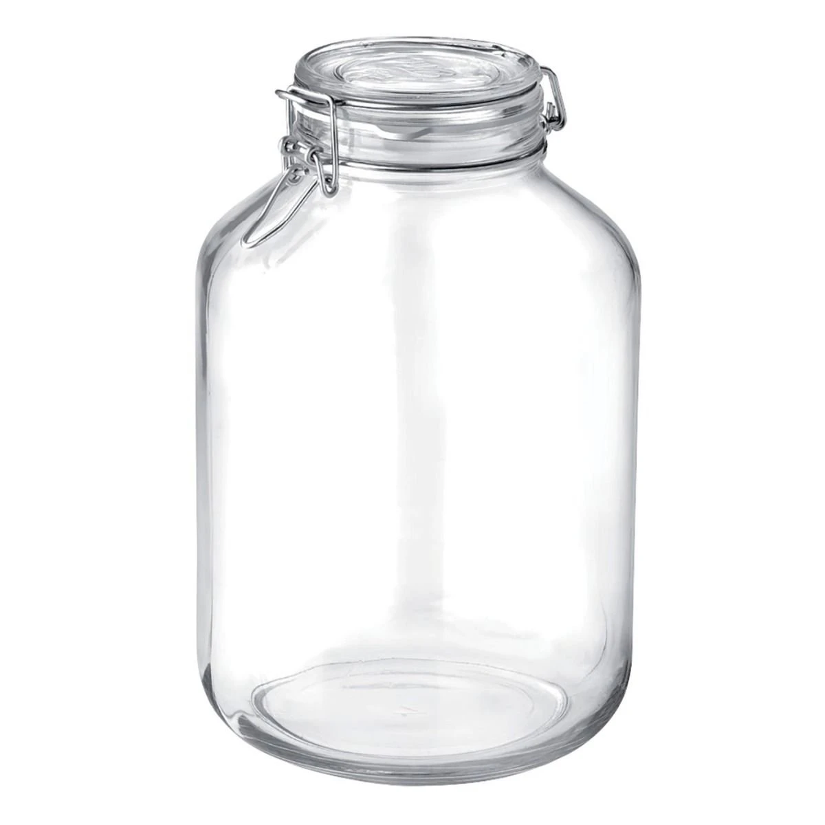 Bormioli Rocco 4.67L Swing Top Fido Glass Jar 1 Bormioli Rocco 4.67L Swing Top Fido Glass Jar