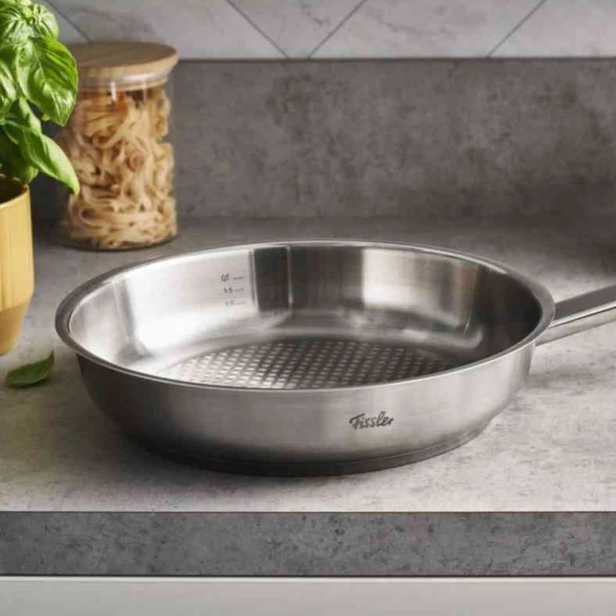 Fissler Original Profi Stainless Steel 11" Fry Pan 2 Fissler Original Profi Stainless Steel 11" Fry Pan - Image 2