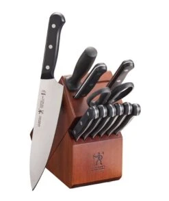 J.A. Henckels International Solution 12-Piece Knife Block Set