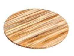 TeakHaus Edge Grain Cutting/Serving Board (Round) | 18" X 0.55"