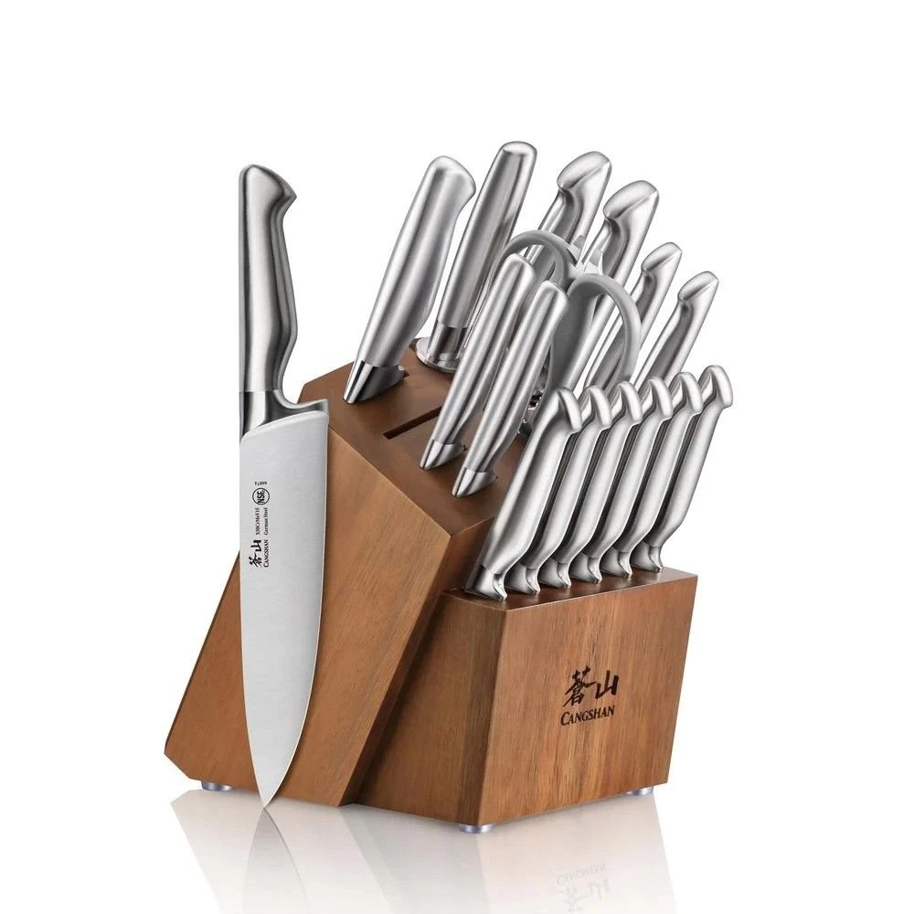 Cangshan Cutlery Sanford Series 17-Piece Knife Block Set 1 Cangshan Cutlery Sanford Series 17-Piece Knife Block Set