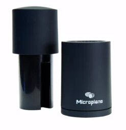 Microplane Spice Mill - Black -Kitchen Tools Shop 2 piece microplane spice mill