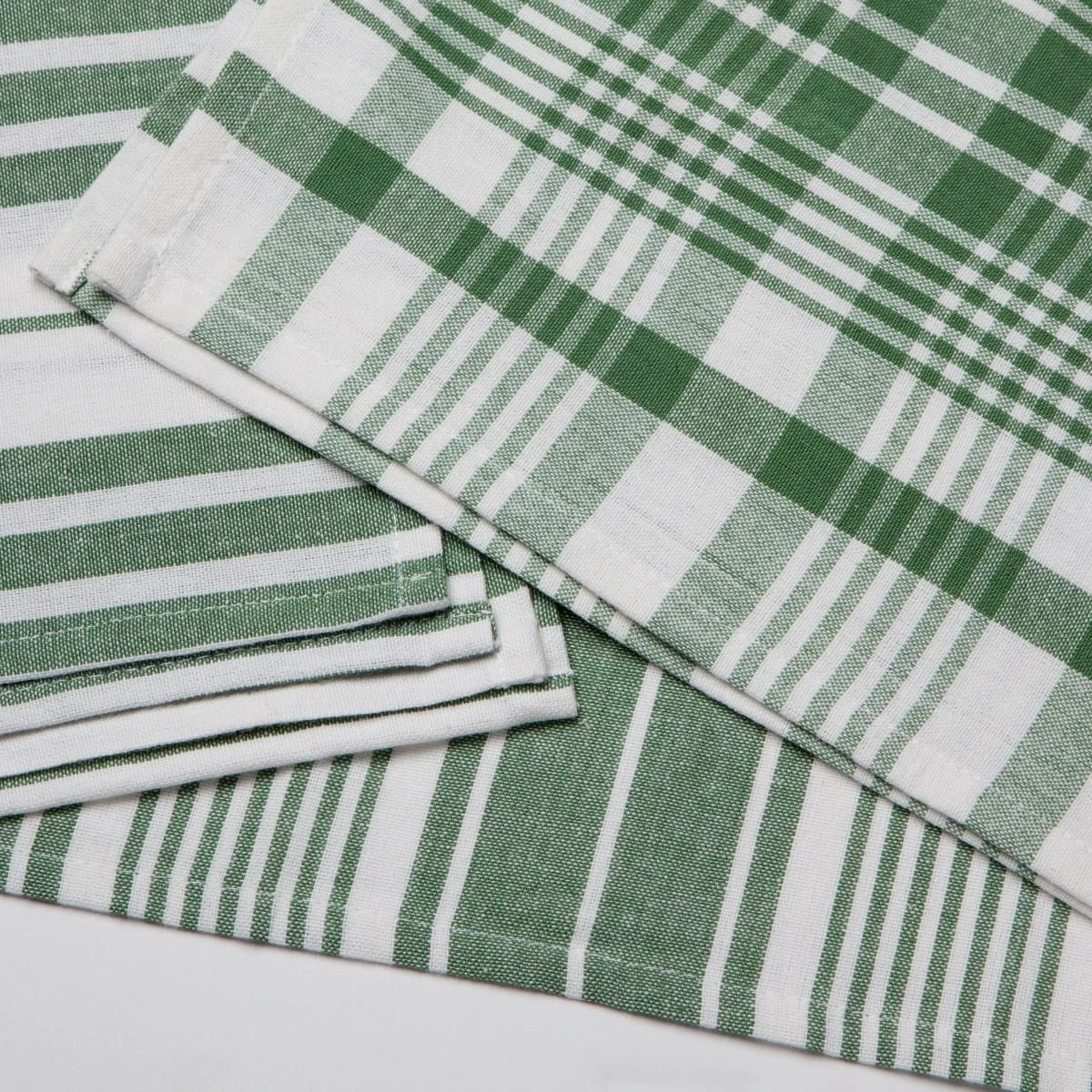 Now Designs By Danica Jumbo Dishtowels (Set Of 3) | Elm Green 2 Now Designs By Danica Jumbo Dishtowels (Set Of 3) | Elm Green - Image 2