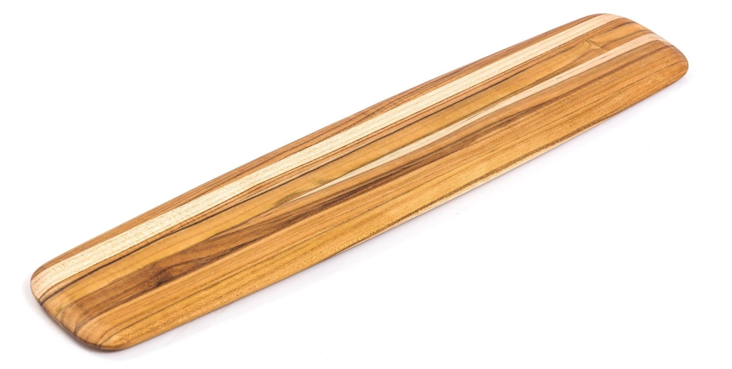 TeakHaus Long Edge Grain Cutting/Serving Board W/Rounded Edge (Rectangle) | 22.5" X 5" X 0.55" 2 TeakHaus Long Edge Grain Cutting/Serving Board W/Rounded Edge (Rectangle) | 22.5" X 5" X 0.55" - Image 2