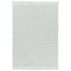 Danica Heirloom Textured Waffle Weave Hand Towel | Mist