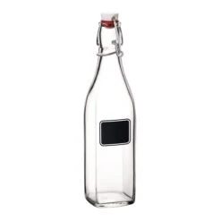 Bormioli Rocco 17oz Swing Top Bottle With Chalkboard Label