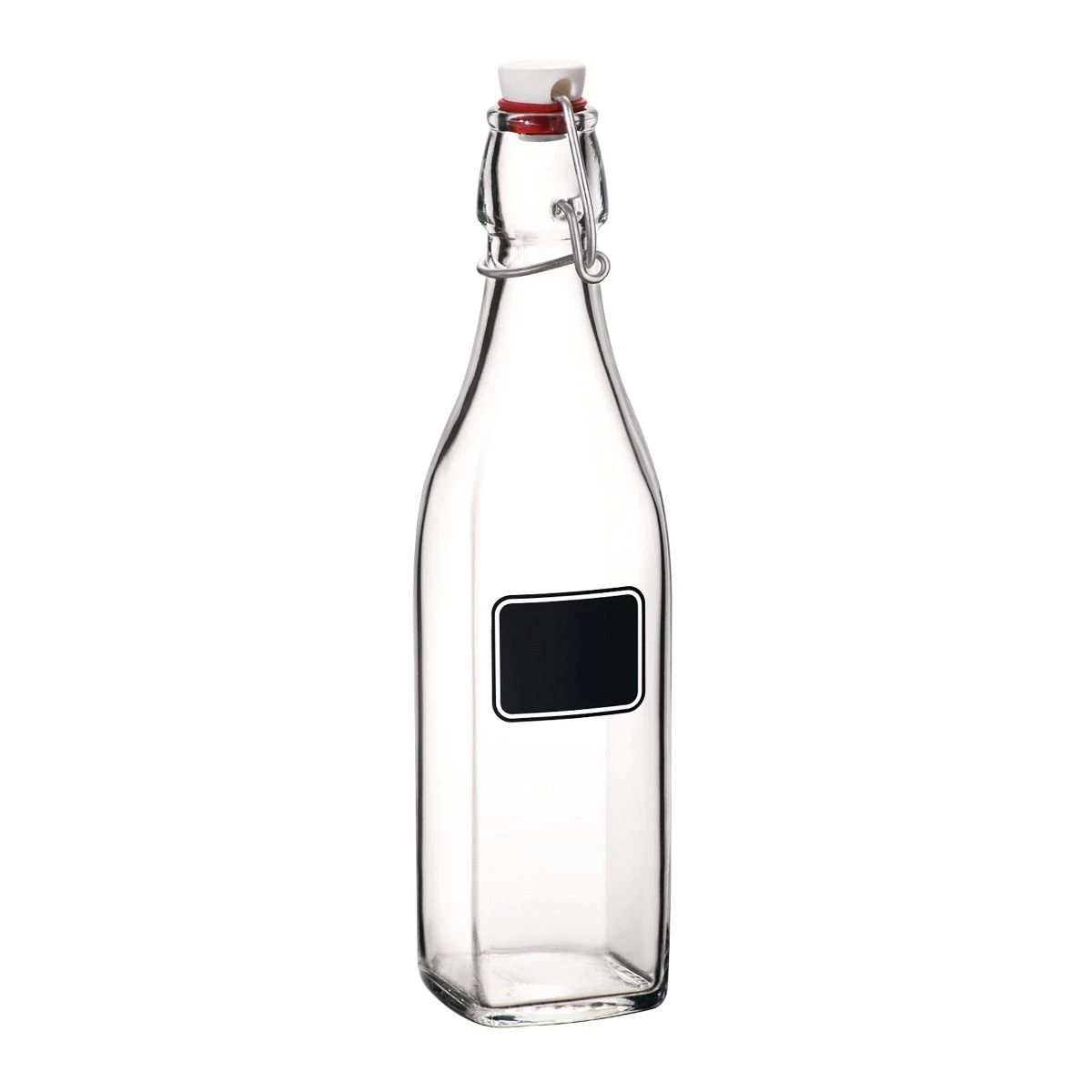 Bormioli Rocco 17oz Swing Top Bottle With Chalkboard Label 1 Bormioli Rocco 17oz Swing Top Bottle With Chalkboard Label