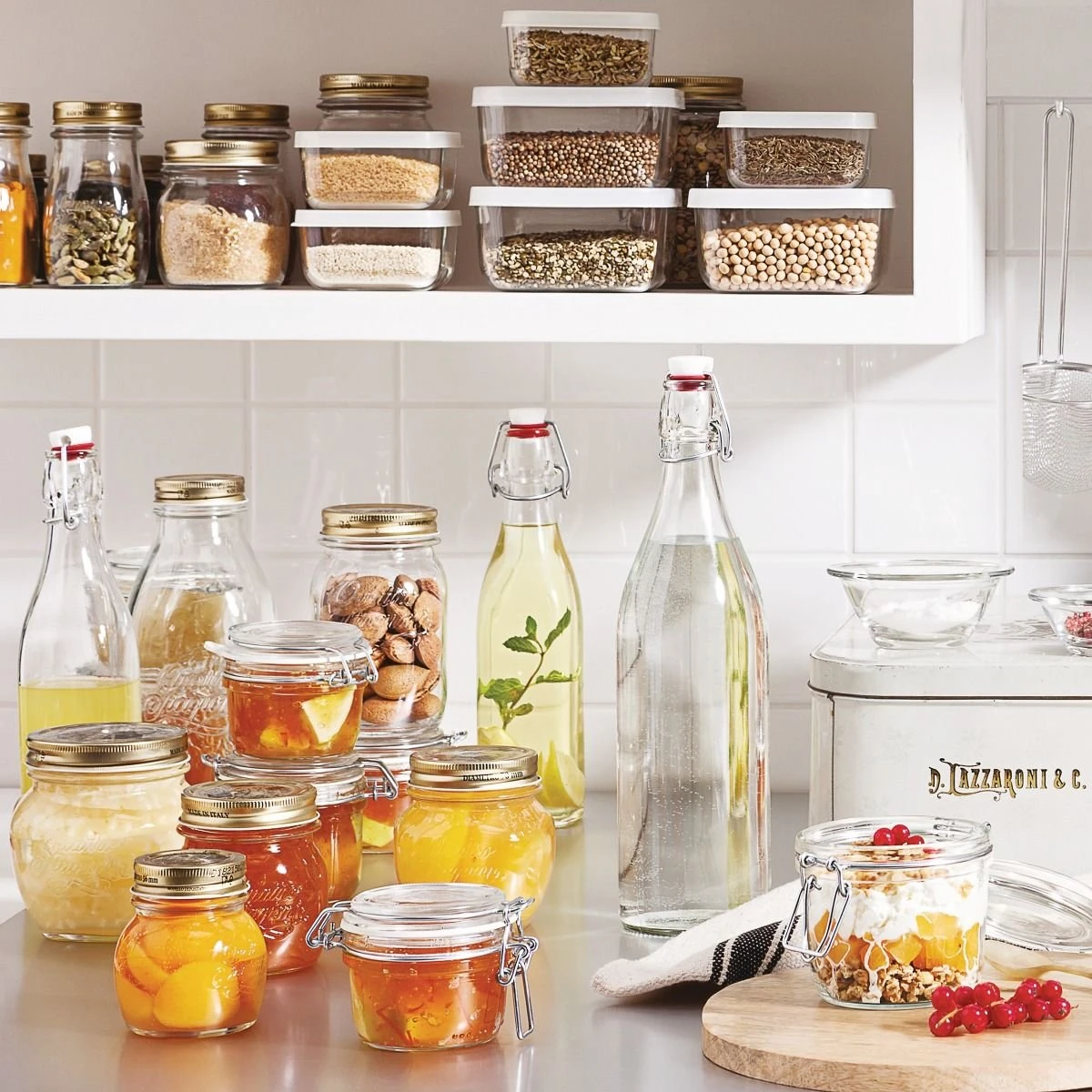 Bormioli Rocco 17oz Swing Top Glass Bottle 3 Bormioli Rocco 17oz Swing Top Glass Bottle - Image 3