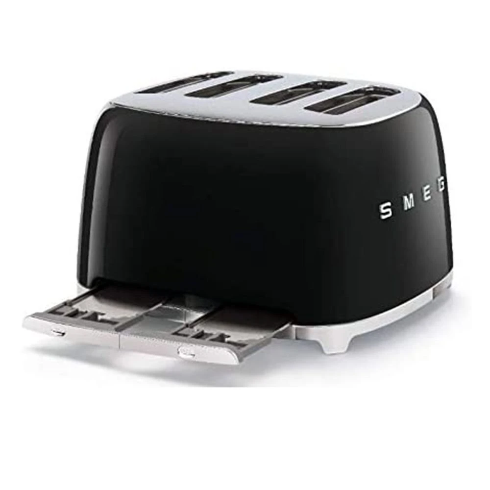 SMEG 4-Slot Toaster | Black 4 SMEG 4-Slot Toaster | Black - Image 4