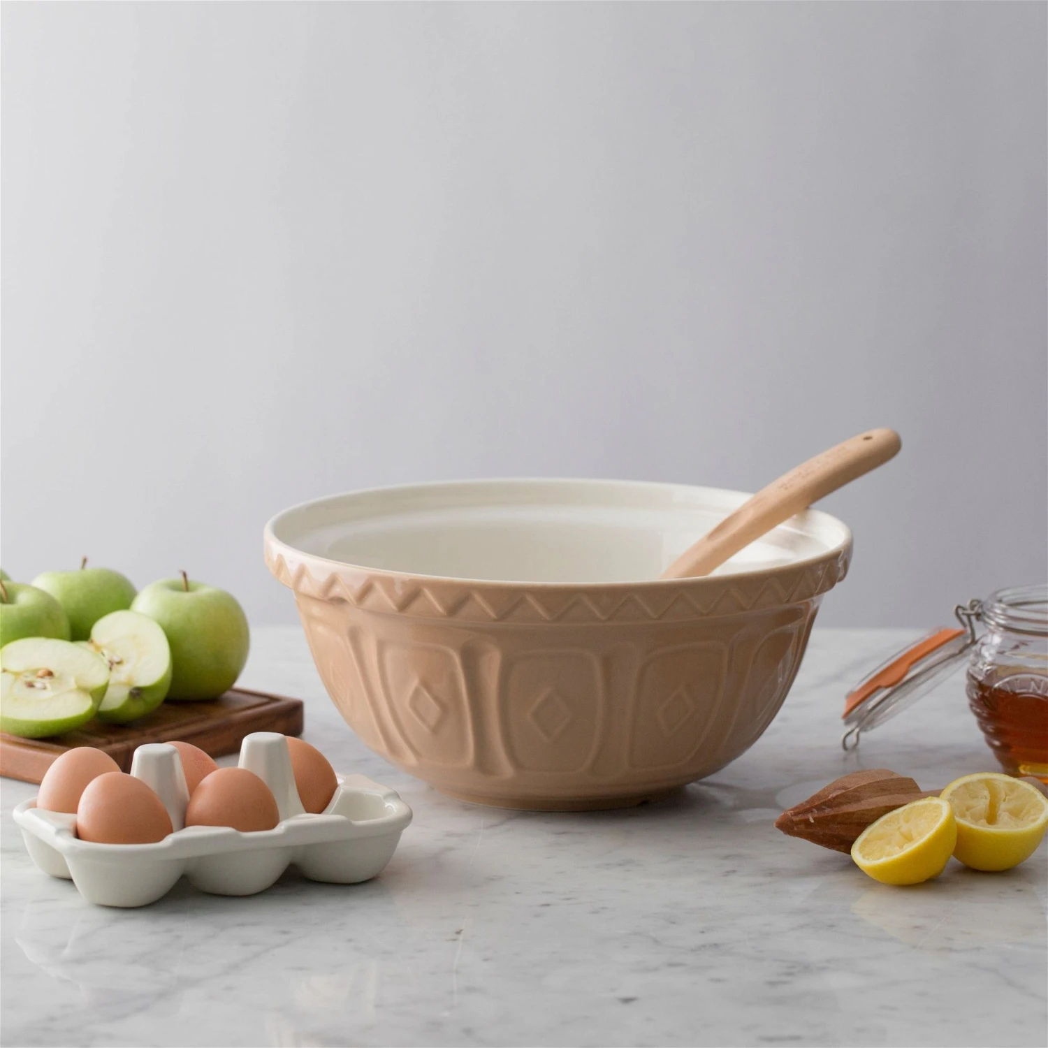 Mason Cash Cane Collection S6 (6.35 Qt) Mixing Bowl 2 Mason Cash Cane Collection S6 (6.35 Qt) Mixing Bowl - Image 2