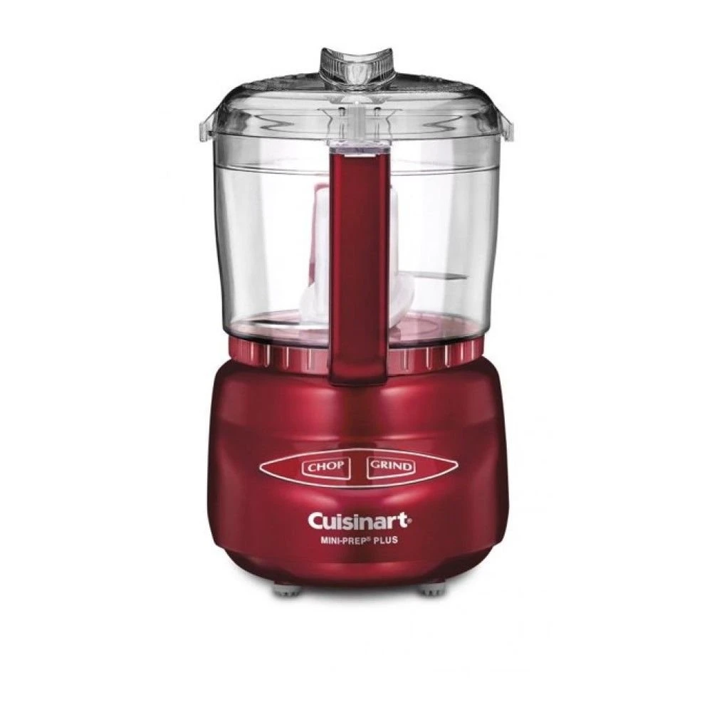 Cuisinart Mini Prep Food Processor + Chopping Blade | Metallic Red 2 Cuisinart Mini Prep Food Processor + Chopping Blade | Metallic Red - Image 2