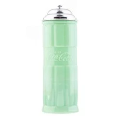 TableCraft Coca-Cola Jadeite Straw Jar