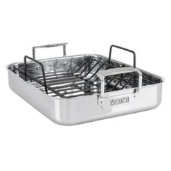 Viking 3-Ply Roasting Pan With Nonstick Rack (16" X 13")