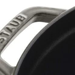 Staub 7 Qt. Round Cocotte/Dutch Oven | Graphite Grey -Kitchen Tools Shop 40509 314 0 2