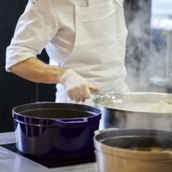 Staub 9 Qt. Round Cocotte/Dutch Oven | Dark Blue -Kitchen Tools Shop 40510 286 0 2