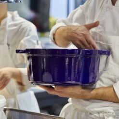 Staub 9 Qt. Round Cocotte/Dutch Oven | Dark Blue -Kitchen Tools Shop 40510 290 0 1