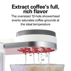Hamilton Beach 8 Cup Convenient Craft Automatic Or Manual Pour Over Coffee Brewer -Kitchen Tools Shop 46700 vpa 06