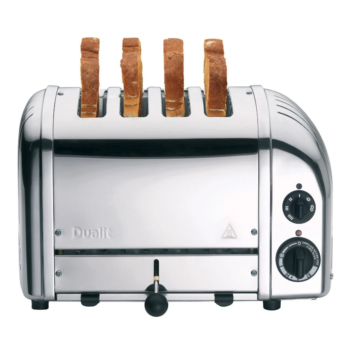 Dualit NewGen Classic 4-Slice Toaster | Chrome 2 Dualit NewGen Classic 4-Slice Toaster | Chrome - Image 2