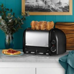 Dualit NewGen Classic 4-Slice Toaster | Matte Black -Kitchen Tools Shop 4matte4