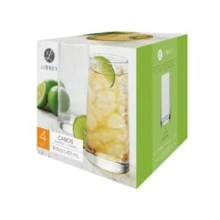 Libbey Cabos 16.6oz Cooler Glasses | Set Of 4 -Kitchen Tools Shop 4pc cabos cooler p3767 3d 1 1