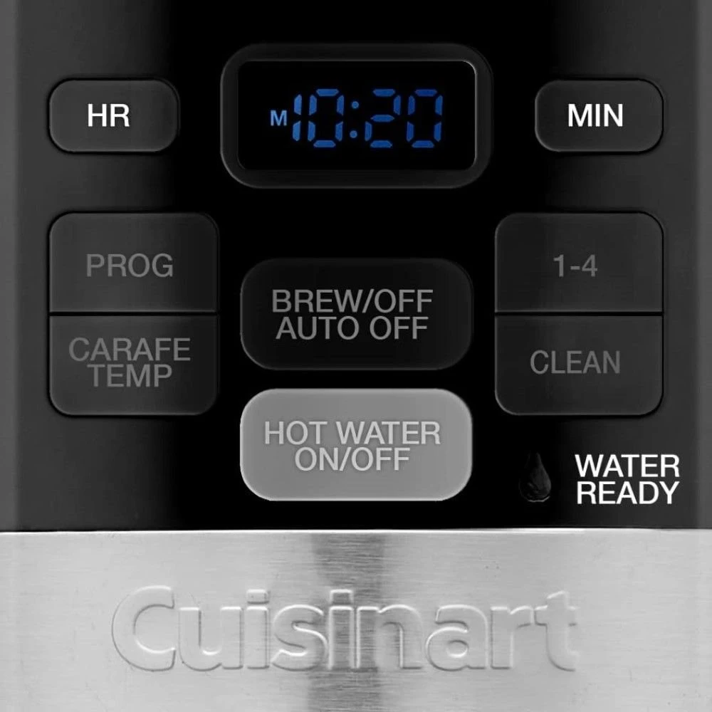Cuisinart Coffee Plus 12-Cup Programmable Coffeemaker + Hot Water Spout 4 Cuisinart Coffee Plus 12-Cup Programmable Coffeemaker + Hot Water Spout - Image 4