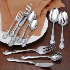 Oneida 18/0 Stainless Steel 45-Piece Flatware Set | Azalea 5 Oneida 18/0 Stainless Steel 45-Piece Flatware Set | Azalea -Kitchen Tools Shop 51hcj 7tnnl. ac