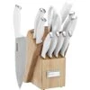 Cuisinart Classic ColorPro Collection 12-Piece Knife Block Set | White