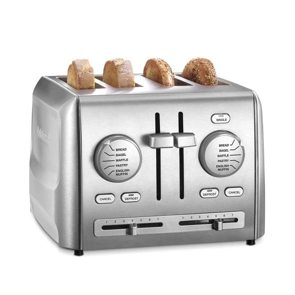 Cuisinart 4-Slice Custom Select Toaster | Stainless Steel 1 Cuisinart 4-Slice Custom Select Toaster | Stainless Steel