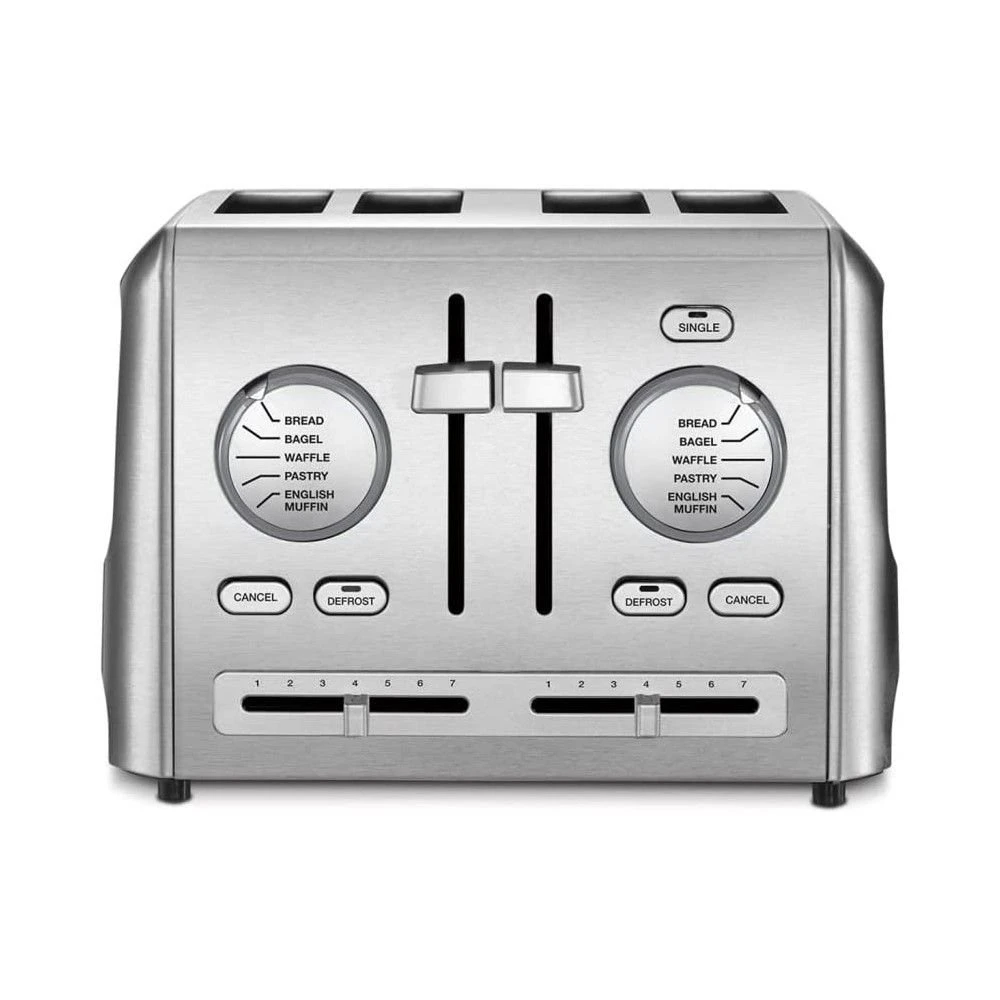 Cuisinart 4-Slice Custom Select Toaster | Stainless Steel 2 Cuisinart 4-Slice Custom Select Toaster | Stainless Steel - Image 2