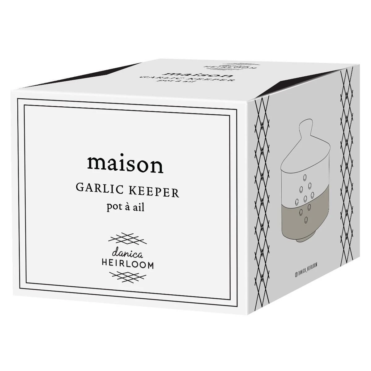 Danica Heirloom Garlic Keeper | Maison 2 Danica Heirloom Garlic Keeper | Maison - Image 2